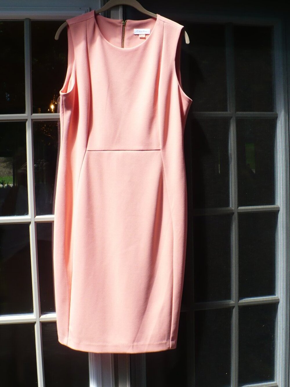 CALVIN KLEIN PEACH DRESS SIZE 12